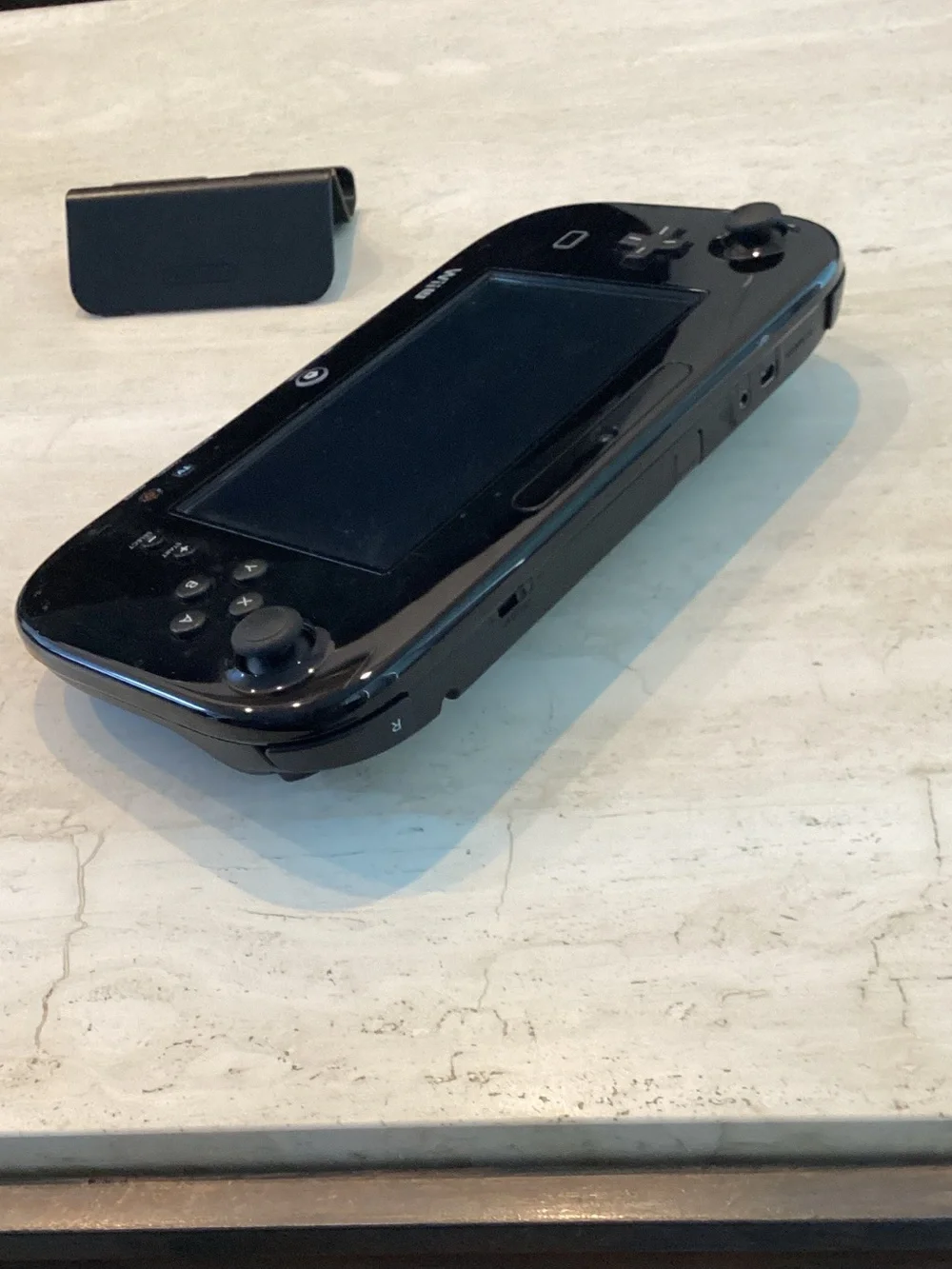 Nintendo Wii U GamePad Controller Model WUP-010 USA Black Replacement